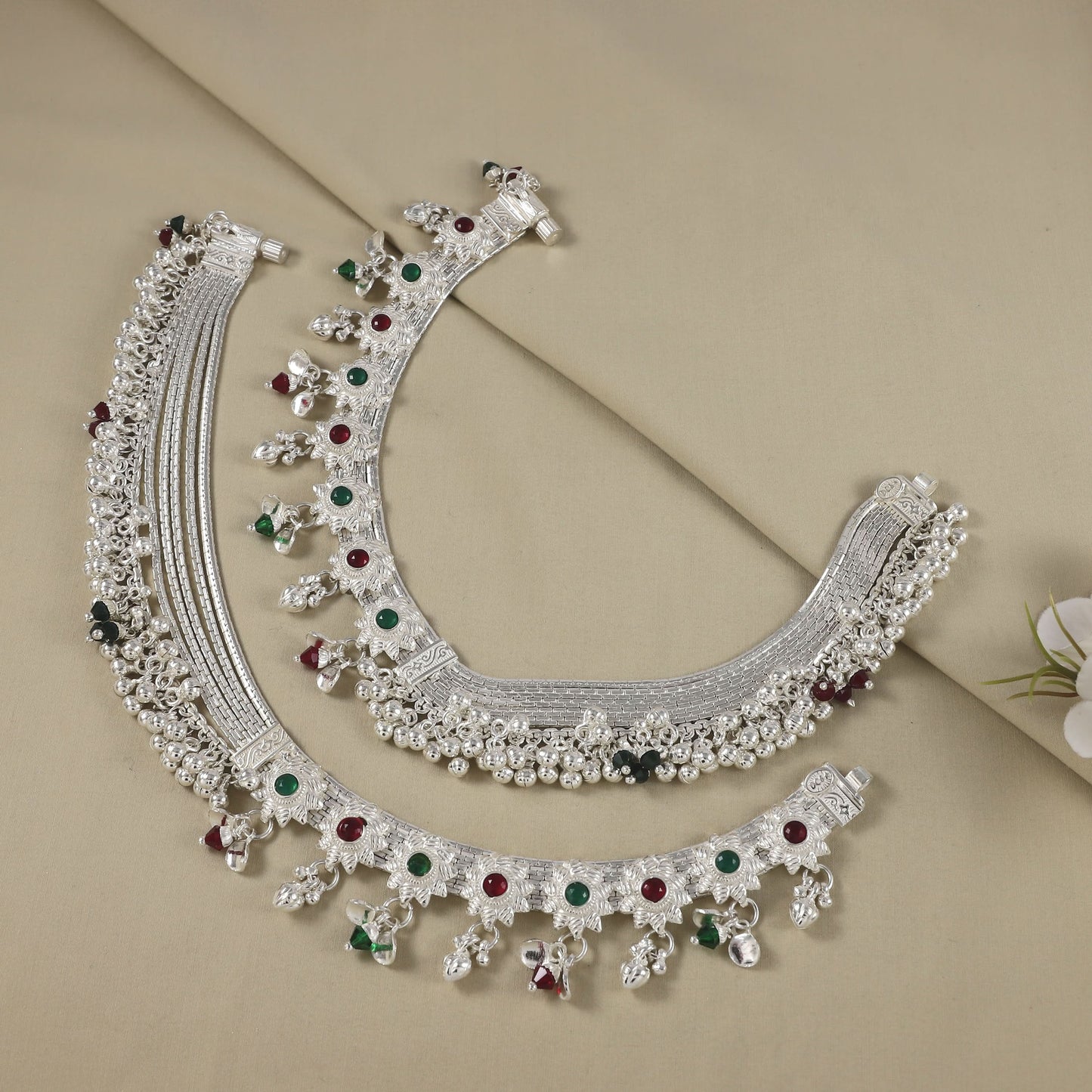 beautiful Silver Anklets