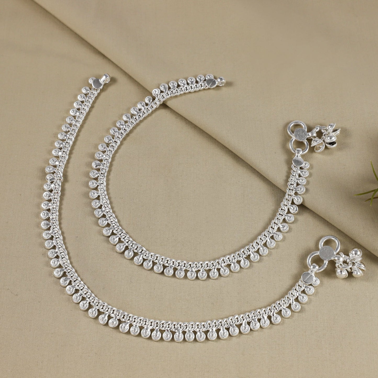 Kaia Silver Anklets