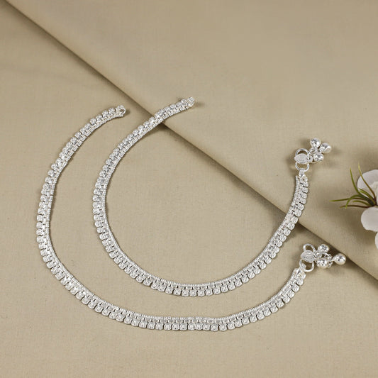 Sofia Silver Anklets