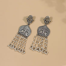 Saumya Peacock Pearl Silver Earrings