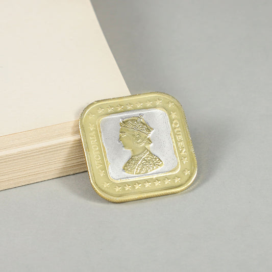Queen Victoria  Golden Coin-Golden polish silver  coin