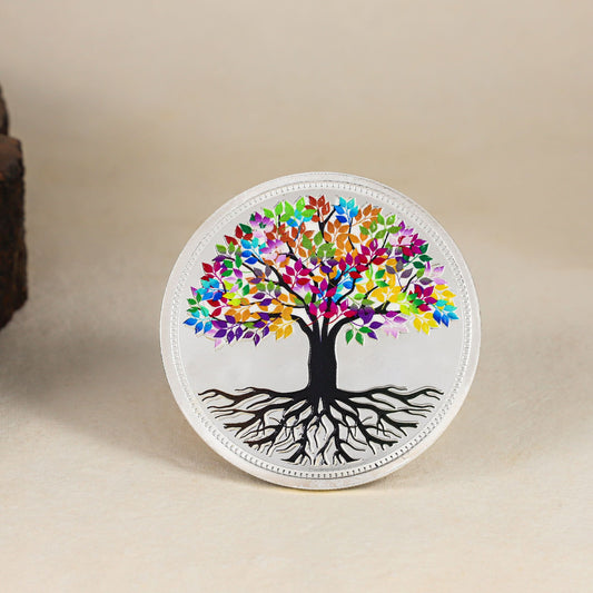 Vriksha Jeevan Coin-Symbol of growth, strength, harmony.