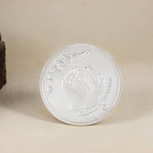 Nanhe Kadam Silver Coin-Cherished keepsake for newborns