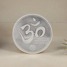 Shubh Labh 100Gm Silver Coin Lakshmi Ganesha