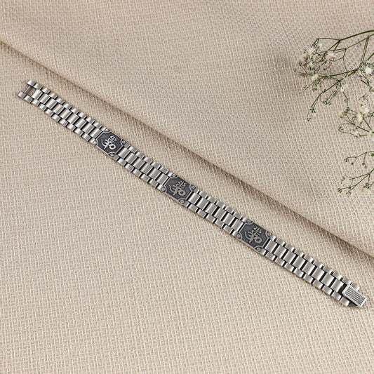 Sam Divine Powerful Everyday Grace Silver Bracelet