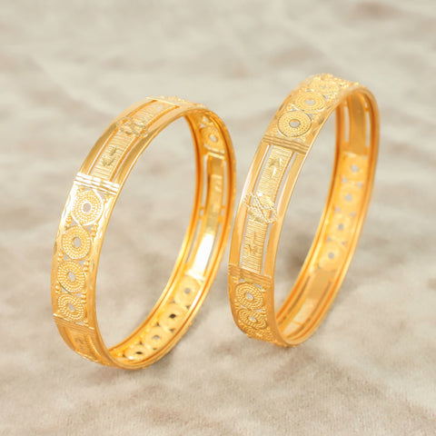 Lavanya Circle Gold Bangles