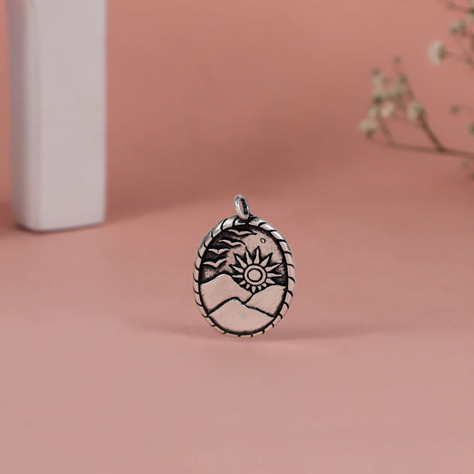 Prabhat Shakti Silver Pendant