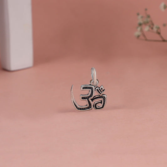 Shuddh Om Silver Pendant