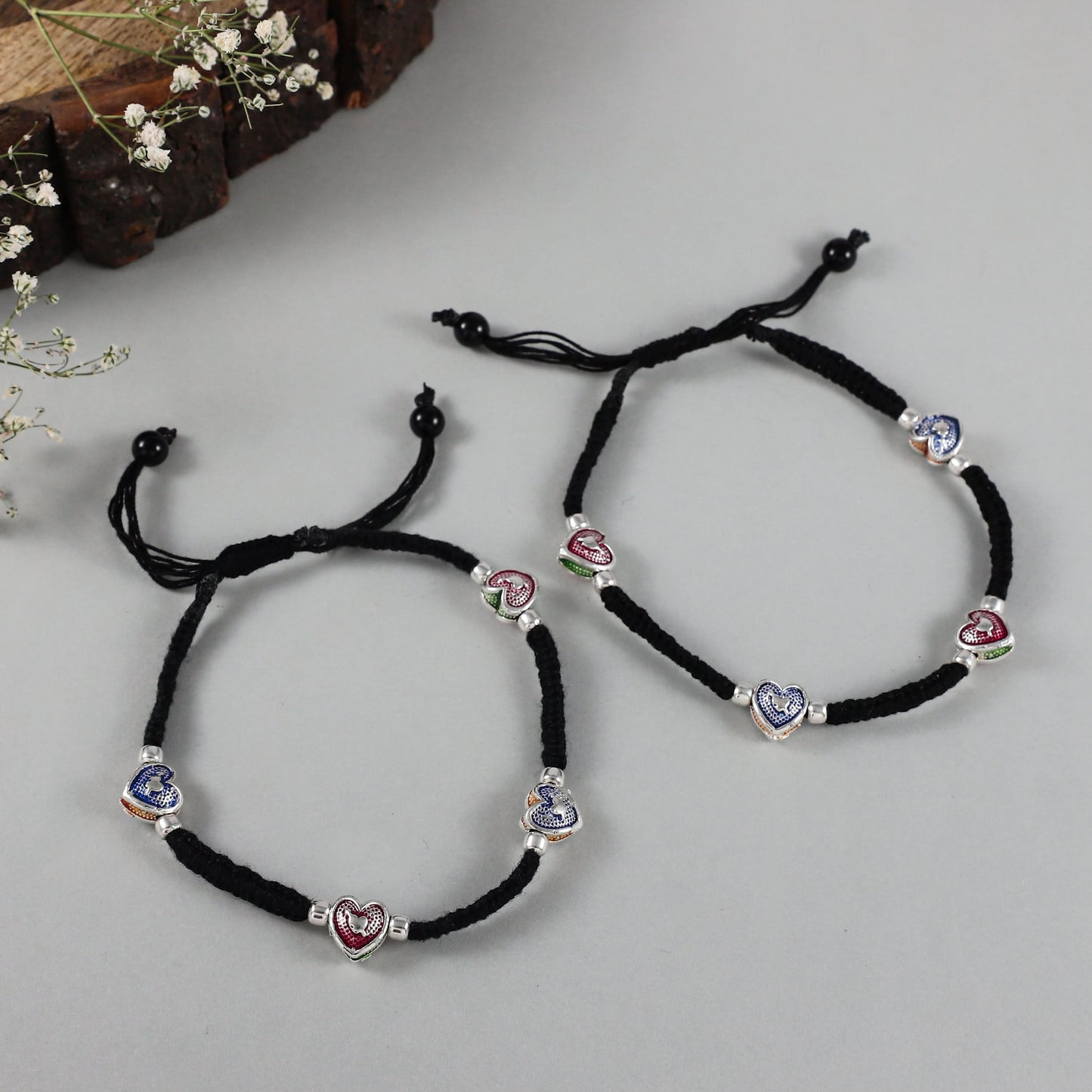 Heart Silver Anklets Symbol Of love And Charm