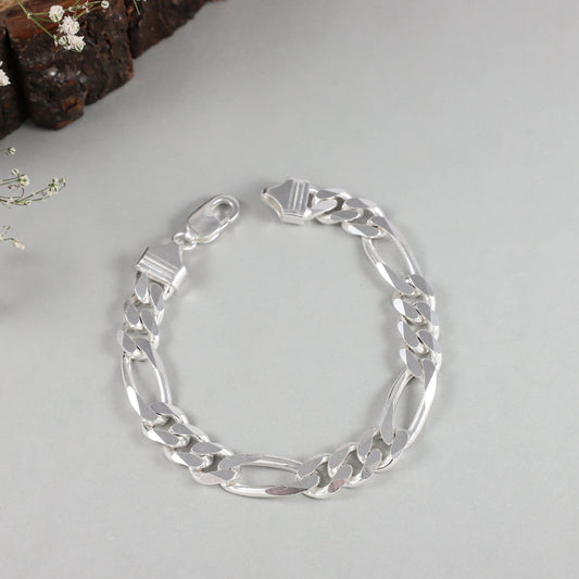 Elegant Sterling Silver Bracelet