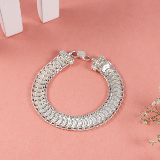 Aditya Royal Silver Bracelet