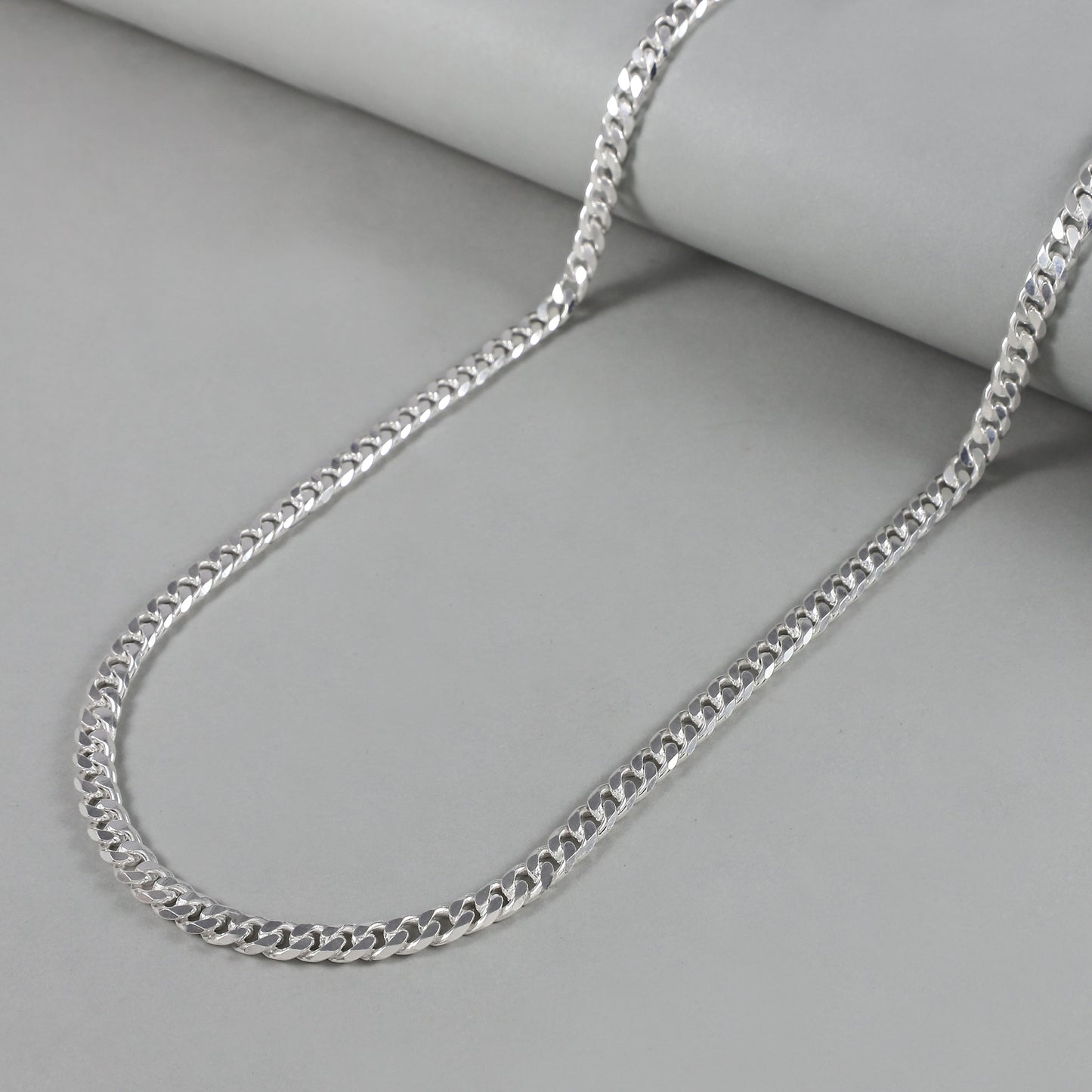 Rajveer Silver Chain Bold look royal shine
