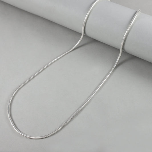 Arlys Sleek shiny Silver Chain everyday