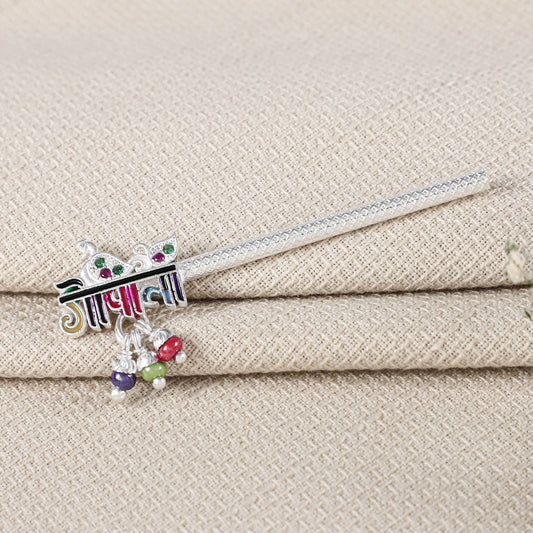Aapa Bansuri- Personalized silver name flute