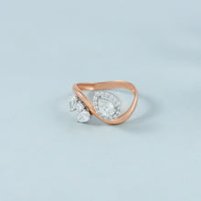 Pihu Swirl Design Diamond Ring
