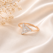 Saanvi Triangular Diamond Ring