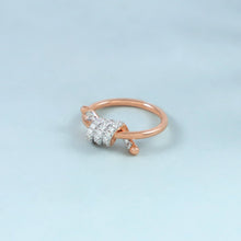 Falak Radiant Knot Diamond Ring