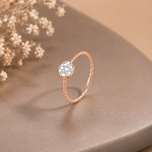 Siya Twist Design Diamond Ring