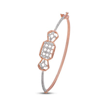 Jiya Elegant Rose Gold Diamond Bracelet