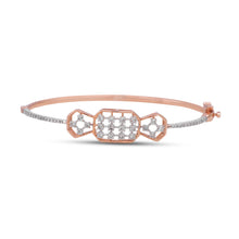 Jiya Elegant Rose Gold Diamond Bracelet