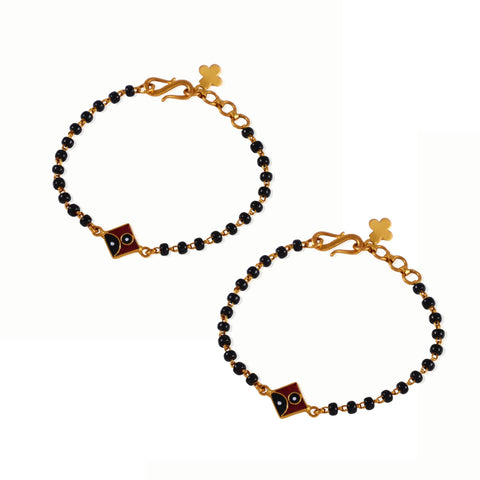 Stylish Gold nazariya For Kids