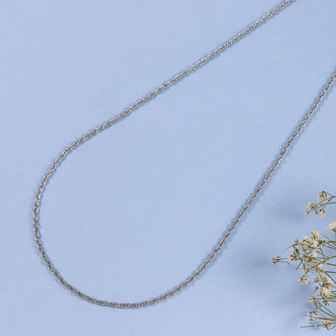 Pooja Silver Chain Timeless Design Perfect Everyday Wear
