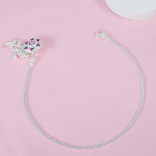 Aarohi Stone Charm Silver Anklets