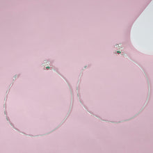 Ziva Slim Chain Silver Anklets