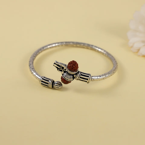 Divya Shivarpan Rudrashakti Silver Bracelet