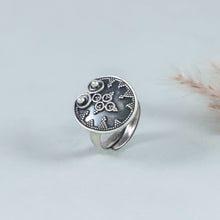 Tanvi Ethnic Design Silver Ring