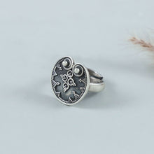 Tanvi Ethnic Design Silver Ring