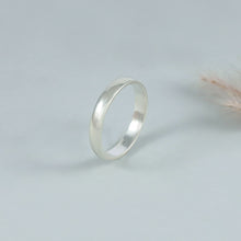 Aryan Classic Plain Silver Band For Him