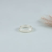 Anu Minimal Smooth Finish Silver Band