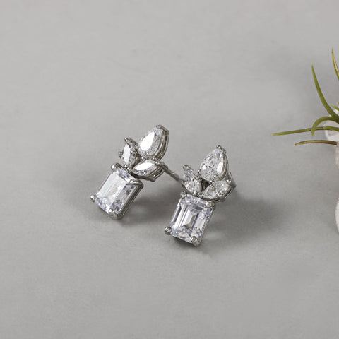 Disha  Multi Shape Studs  Earrings