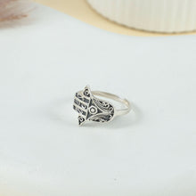 Meera Blessing Hand Silver Ring