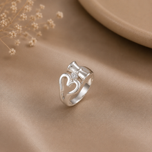 Riva Divine Om Silver Ring