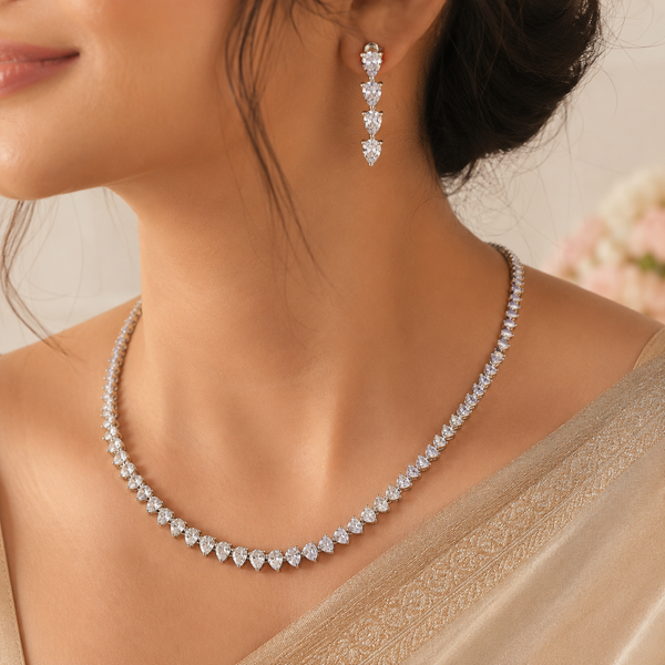 Jeevika Pure And Shining Necklace Set