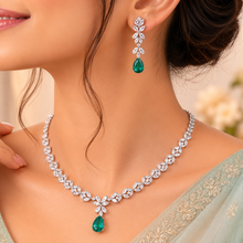 Mohini Green Envy Necklace Set