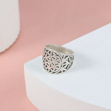 Manisha Intricate Cutwork Silver Ring