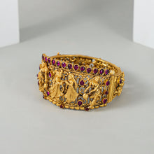 Divya Antique Design Silver Bangle