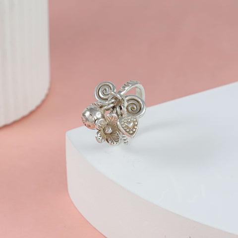 Lavanya Stylish Everyday Charm Silver Ring