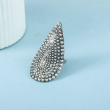 Aanya Elegant Leaf Silver Ring