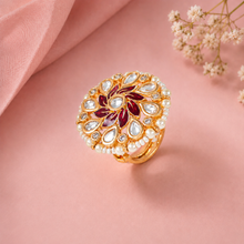 Aarohi Kundan Bloom Ring