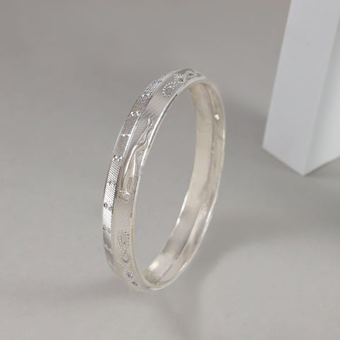Arjun Classic Silver Kada For Him