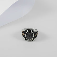 Yash Nautical Stone Silver Ring
