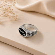 Aditya Panther Legacy Silver Ring For Him