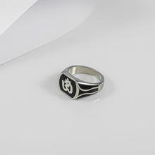 Sarthak Om Power Silver Ring For Him