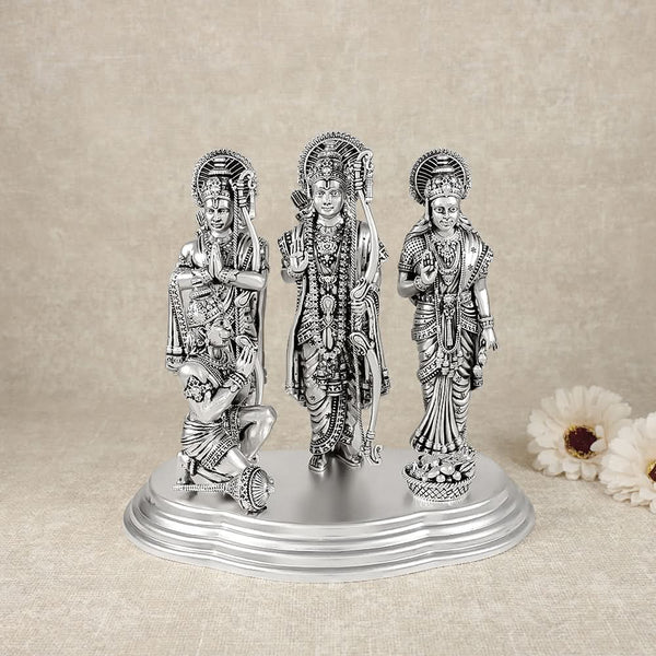Auspicious Ram Darbar Silver Idol