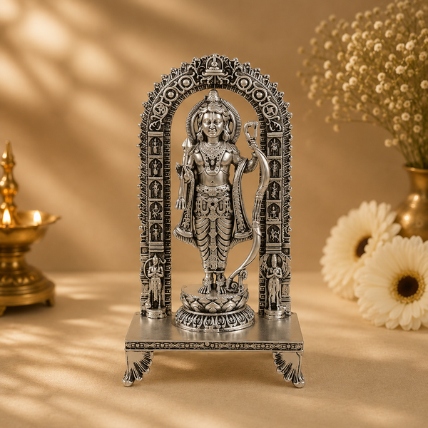 Devotional Shri Ram Silver Idol