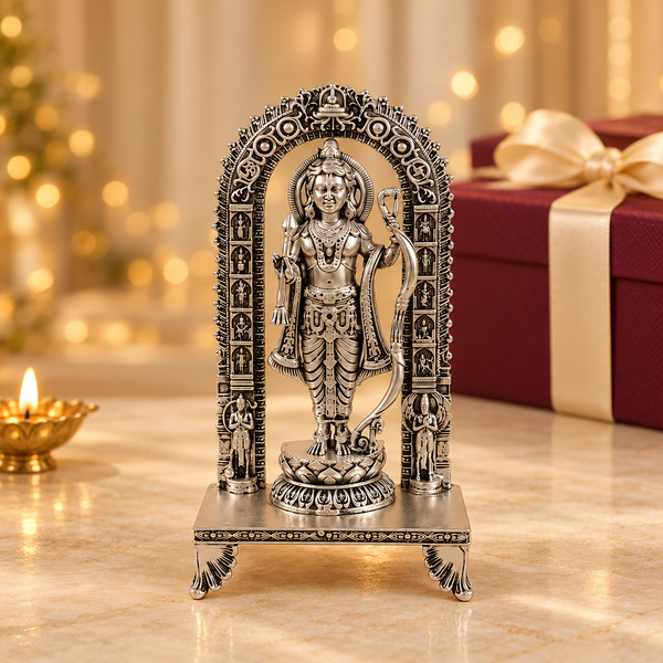 Devotional Shri Ram Silver Idol